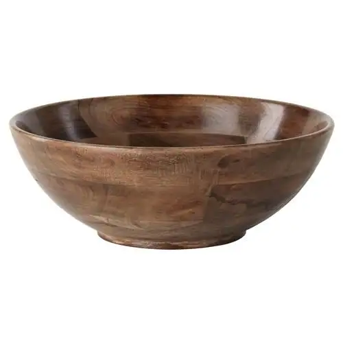 Wholesale High Quality Acacia Wooden Salad Bowls Fruit And Vegetable Bowl Use For Hotel And Party