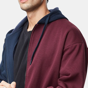 Precio barato de secado rápido de tela cómoda Hombres Sudadera con capucha Algodón básico Blanded Servicios OEM Ropa de calle Venta caliente Hombres Sudadera con capucha - Product Image 6