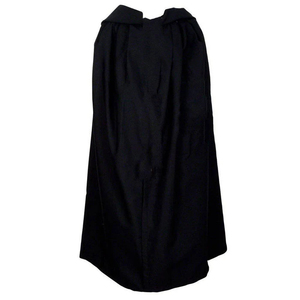 Manteau de Commanderie de l'Ordre de Malte de Qualité Supérieure - Tissu en Coton et Laine Noir, Faible MOQ - Product Image 1