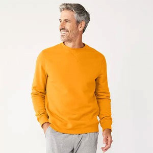Sudaderas de peso pesado para hombre, sudaderas de cuello redondo de gran tamaño personalizadas de Terry francés Unisex, sudadera lisa de algodón para hombre, sudaderas con capucha - Product Image 4