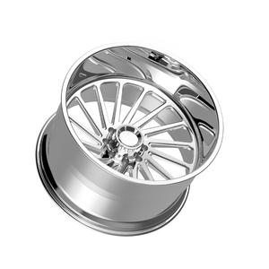 Jantes en alliage de style H à déport profond, finition miroir brillant, en aluminium forgé pour camion de grande taille, pour GMC 2500 - Product Image 2