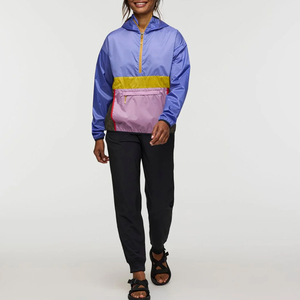 Logo personnalisé veste coupe-vent pour femmes robuste coupe ajustée longue longueur taille XL tissu imprimé toutes les tailles disponibles - Product Image 3