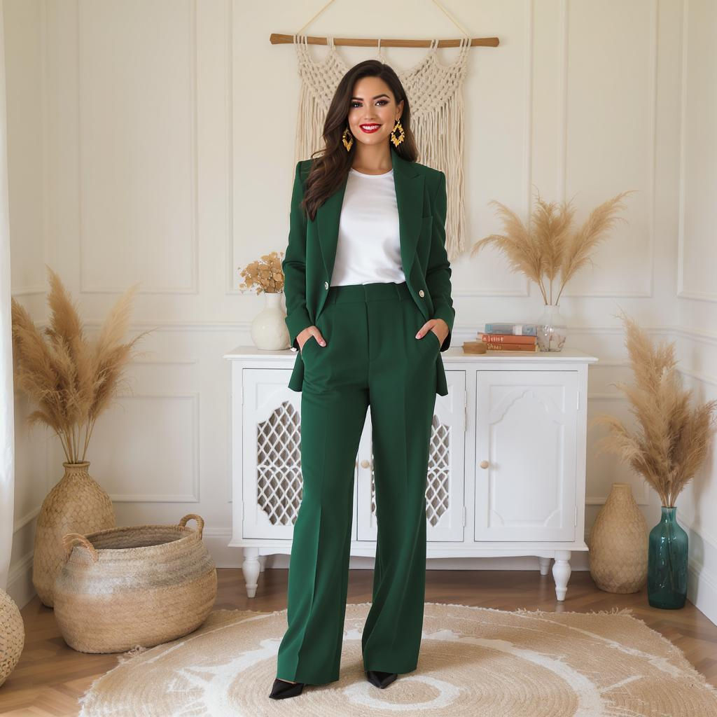 สีเขียว