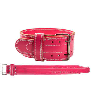 Poids de puissance ceinture professionnelle ceinture de musculation haltérophilie Durable noir ceinture en cuir véritable haltérophilie - Product Image 4