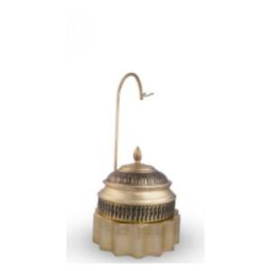 Elegante Plato para Calentar Comida con Diseño de Flores Doradas, de Acero Inoxidable, para Hoteles, Catering y Uso Doméstico - Product Image 1