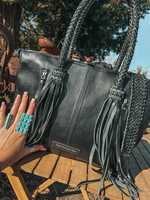 Sac à main de luxe pour femme en cuir de vachette style western, broderie florale artisanale, perles, forme selle, fermeture éclair étanche