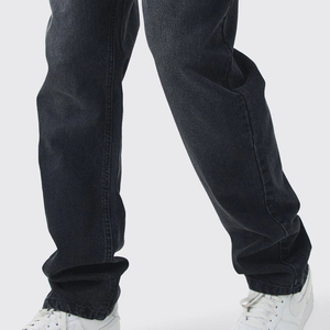 กางเกงยีนส์ซักได้คุณภาพสูงสำหรับผู้ชายกางเกงยีนส์ผ้ายืดทรงสลิมฟิตชุดแนวสตรีทสวมใส่สบายทันสมัย - Product Image 6