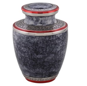 Urnas de cremación de aluminio clásicas de colibrí, artesanías de aluminio hechas en India, urnas de cremación para adultos con precios razonables - Product Image 2