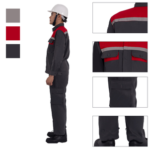 Trajes de trabajo de diseño personalizado, uniforme personalizado, ropa de trabajo informal, chaqueta de soldador para mujer, pantalones de chándal de carga, ropa de seguridad reflectante - Product Image 5