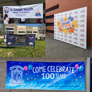 Pancarta Colgante de PVC y Vinilo Impresa con UV para Eventos Comerciales, Publicidad en Techos de Centros Comerciales y Plazas - Product Image 2