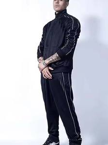 Vintage Men Zip up Windbreaker Sublimation Tracksuit Windbreaker Short Set Nylon Tracksuit - Product Image 3