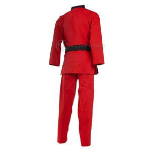 Uniforme de judo de haute qualité fabriqué par des professionnels Logo avant 100% coton Séchage rapide Respirant Personnalisable Taille adulte Meilleure vente - Product Image 4
