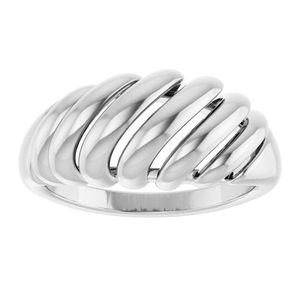 Stuller 14KW <b>Dome</b> <b>Ring</b> Gift for Special Occasions Model 5206:765559P - Product Image 3