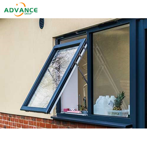 Ventana abatible de aluminio moderna y eficiente en energía Miami Dade <span class=keywords><strong>NOA</strong></span> aprobada para hoteles residenciales Resorts ventana con bisagras - Product Image 6
