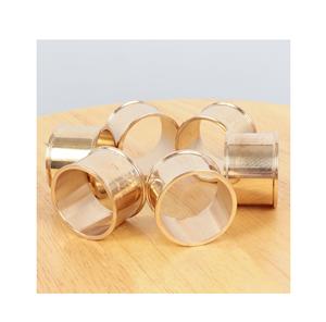 Handmade Manufacturer Brass Napkin Ring Holder For <b>Top</b> Seller Brass Napkin Ring for Hotel Home <b>Table</b> Ware Use Customized Design - Product Image 3