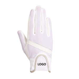 Guantes profesionales antideslizantes transpirables para montar a caballo de cuero genuino para el invierno disponibles a precio mayorista - Product Image 5