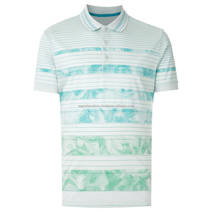 Venta al por mayor nueva llegada de alta calidad de los hombres de polo de la camiseta de moda joven con función de luz 100% algodón de manga corta - Product Image 1
