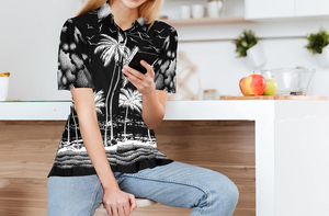 Camisas estampadas Camisetas de verano para mujer Blusas sueltas Tops lindos para adolescentes Ropa estética de manga corta Moda coreana vintage - Product Image 5