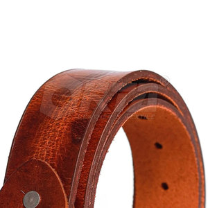 Nouvelle ceinture pour hommes à la mode en gros Ceintures en cuir de vache du Pakistan de haute qualité sur mesure - Product Image 2