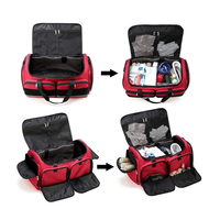 Sac médical de premiers secours professionnel de grande taille HAIDYS CONTINENTAL, sac de survie sportif de voyage rouge, sac de secours d'urgence, sac de traumatologie, sac Oxford tendance