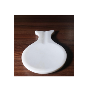 Soporte de cuchara de mármol de piedra para cocina, comedor y regalo para tamaño personalizado, precio barato, color blanco natural - Product Image 2