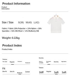 China Bangladesh Factory Price OEM Customized Logo Embroidery French Style <b>Polo</b> Collar Hollow Knit Womens Loose Casual <b>Top</b> Shirt - Product Image 2