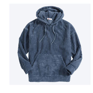 แจ็กเก็ตมีฮู้ดผ้าลูกฟูกสำหรับผู้ชายปักโลโก้สำหรับฤดูหนาว - Product Image 1