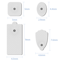Patch hydrogel hypoallergénique réutilisable 50 fois, de grande taille, respectueux de la peau, certifié pour les dispositifs médicaux, modèle Domas 102, de forme ovale
