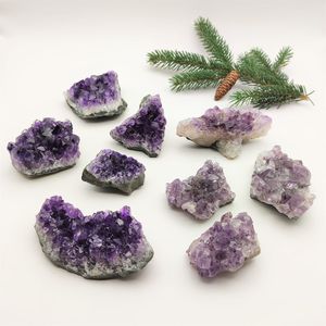 Cristal de Amatista Tallado de Alta Calidad, Racimo de Cristal Curativo, Hermoso Regalo al por Mayor, Decoración Feng Shui, Tamaños Personalizados, Moda - Product Image 1