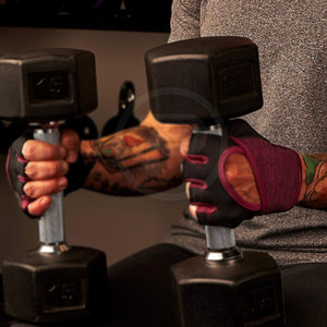 High Quality Leather Workout Wear New Arrival <b>Weight</b> Lifting Gym <b>Gloves</b> - Product Image 6