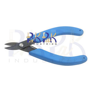 Cisaille en acier inoxydable de qualité industrielle avec ressort et poignée en plastique Longueur 127mm Fabrication de bijoux DIY Crafting Metal Cutting Shear - Product Image 2