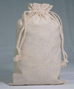 กระเป๋าเครื่องสำอางพิมพ์ลายนำกลับมาใช้ใหม่ได้แบบพกพาโลโก้ออกแบบได้ตามต้องการถุงผ้าแคนวาสสองเส้นใยผ้าฝ้าย100% คู่ถุงรูดกันฝุ่น - Product Image 3