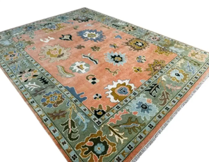 Tapis en laine fine de noeud turc persan multicolore fait à la main ensembles de tapis de taille personnalisable noués indiens vibrants disponibles - Product Image 3