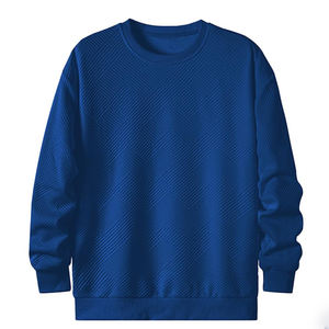 เสื้อสเวตเชิ้ตผู้ชายผ้าคอตตอนผสมแฟชั่นล่าสุด ขายส่งคุณภาพสูง สีสันตามสั่ง ทรงปกติ - Product Image 5