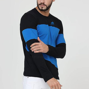 Camiseta de algodón personalizada Low Moq para hombre, camiseta de manga larga para talla adulta, camiseta de manga larga para hombre a la venta en línea - Product Image 4