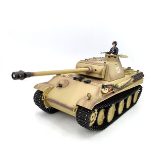 Modelo de Tanque Alemán <span class=keywords><strong>Panther</strong></span> Ausf G a Escala 1/16, 360 °   Tanque RC Modificado con Torreta Giratoria y Motor de Alta Velocidad de 2.4Ghz, Juguetes y Regalos 3879-1 - Product Image 1