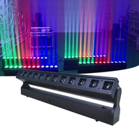Barre LED mobile 12x40W RGBW 4-en-1 pour éclairage de scène, effet Wash Beam DMX avec mise au point motorisée et contrôle par pixel