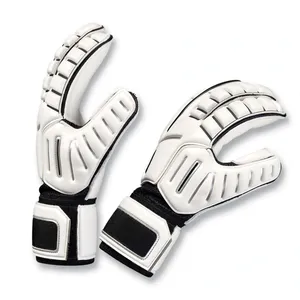 Guantes de Portero de Fútbol Racbo Impex de Alta Calidad - Palma de Látex de 4MM con Agarre, Protección para los Dedos, Malla Transpirable en el Dorso de la Mano, Silicona - Product Image 2