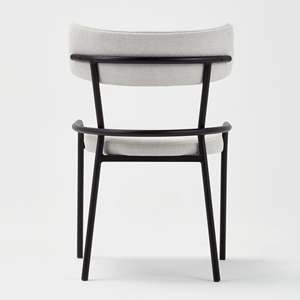 Sedia da Pranzo 'Pole' Beige di Well Home, Design Minimalista per Spazi Moderni e Sofisticati 55x60x95cm - Product Image 6