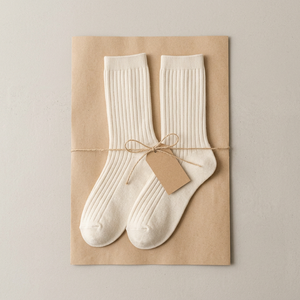 Chaussettes côtelées en tricot pour femmes, vente en gros, avec ajustement breveté à 90 degrés, taille 13 - Product Image 1