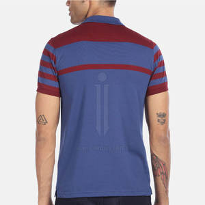 T-shirts polo respirants pour hommes T-shirts polo imprimés avec logo personnalisé T-shirts polo élégants pour hommes - Product Image 4