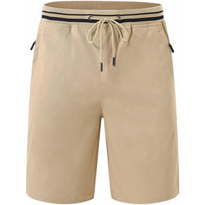 Short de course trois-quarts à séchage rapide pour hommes Short de sport décontracté en tissu de maille respirant motif solide Short de sport pour hommes pour hommes - Product Image 4