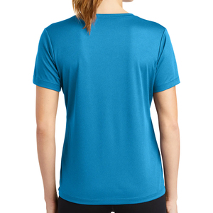 Camiseta Casual Extra Grande para Mujer 2024, 95% Poliéster, 5% Elastano, Calidad Premium, Logotipo Personalizado Impreso OEM, Bordado - Product Image 4