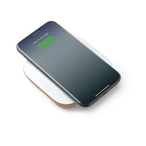 Base di Ricarica Wireless Sostenibile Merlara per Dispositivi USB, Ideale per Articoli Promozionali - Product Image 5