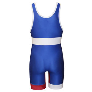 Singlet de lutte léger pour hommes sans manches équipement de Compression taille adulte hommes Singlet de lutte avec conception de Sublimation - Product Image 2