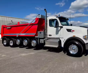 รถบรรทุกหนักมือสองปี 2026 Peterbilt T 567 ห้าเพลา - เครื่องยนต์ Cummins 525 แรงม้า เกียร์อัตโนมัติ |   รถดั๊มพ์แบบแมนนวล 20 ฟุต พร้อมจัดส่งทั่วโลก - Product Image 2