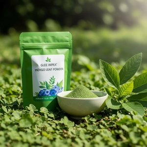 <b>Indigo</b> Leaf <b>Powder</b> Natural Plant Hair Dye Herbal Raw Material 50g Washable Customized Packing Wholesale Supply for Best Price - Product Image 1