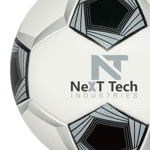 Balón de entrenamiento de fútbol de Next Tech Industries, material de PU para fines de entrenamiento con diseño personalizado y logotipo personalizado - Product Image 4