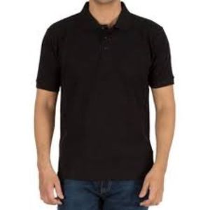 T-shirt homme 100% coton de haute qualité imprimé personnalisé uni pour polo à manches courtes Style décontracté T-Shirt vierge de haute qualité - Product Image 2