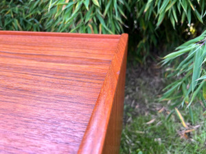 Modern Bamboo Nightstand Wooden Top <b>End</b> <b>Table</b> Minimalist Bedside Cabinet with Open Shelf for Bedroom Home Furniture - Product Image 6